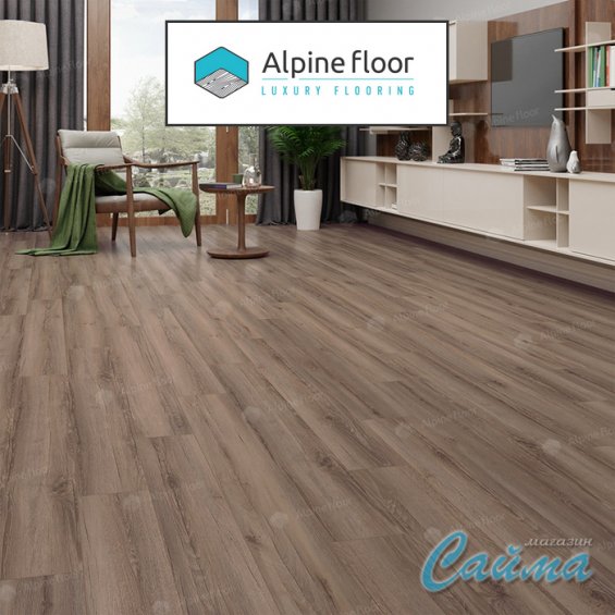 Ламинат Alpine Floor Дуб Меланга A1025