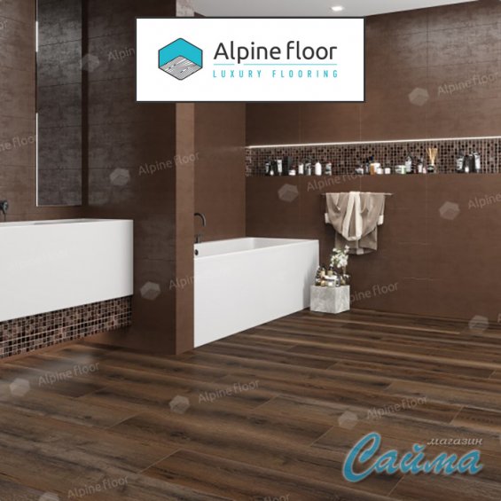 Ламинат Alpine Floor Aqua Life XL Дуб Пауэлл LF104-04