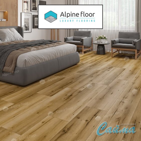 Ламинат Alpine Floor Aqua Life XL Дуб Гурон LF104-10