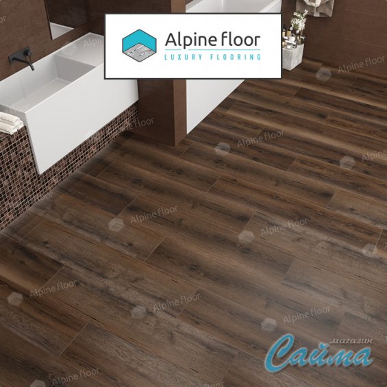 Ламинат Alpine Floor Aqua Life XL Дуб Пауэлл LF104-04