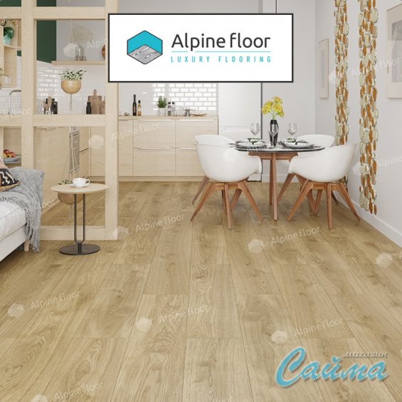 Ламинат Alpine Floor Aqua Life XL Дуб Маджоре LF104-06