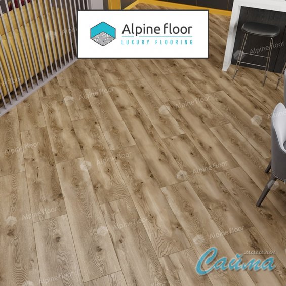 Ламинат Alpine Floor Aqua Life XL Дуб Комо LF104-09