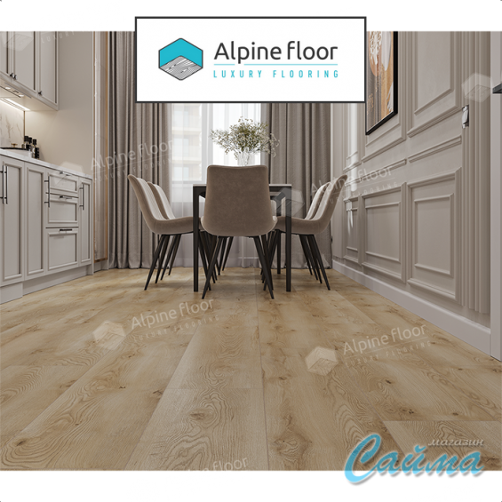 Ламинат Alpine Floor Aqua Life XL Дуб Лугано LF104-12