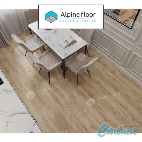 Ламинат Alpine Floor Aqua Life XL Дуб Лугано LF104-12