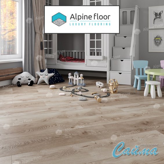 Ламинат Alpine Floor Aqua Life Дуб Брюгге LF103-08