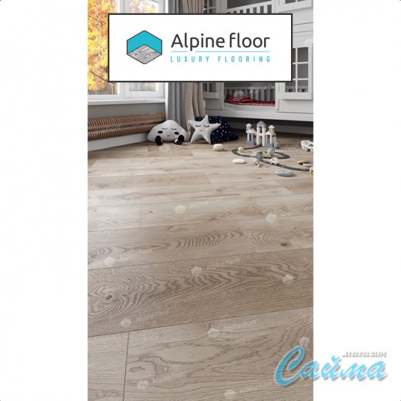 Ламинат Alpine Floor Aqua Life Дуб Брюгге LF103-08