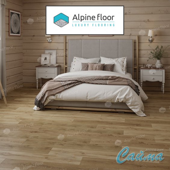 Ламинат Alpine Floor Aqua Life Дуб Стокгольм LF103-09