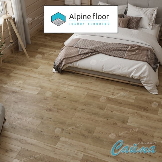 Ламинат Alpine Floor Aqua Life Дуб Стокгольм LF103-09