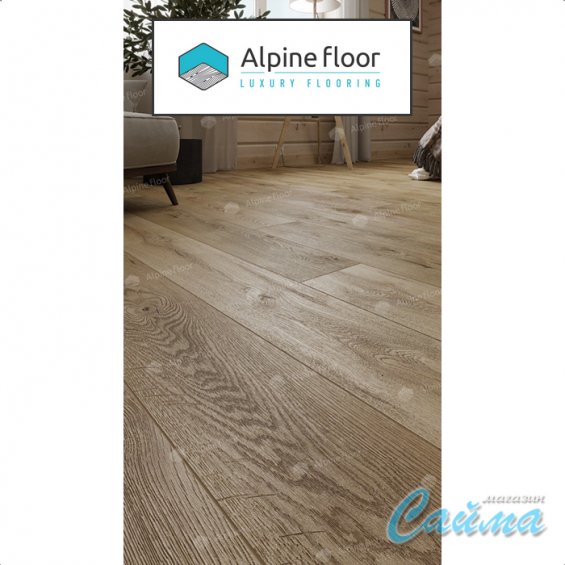 Ламинат Alpine Floor Aqua Life Дуб Стокгольм LF103-09