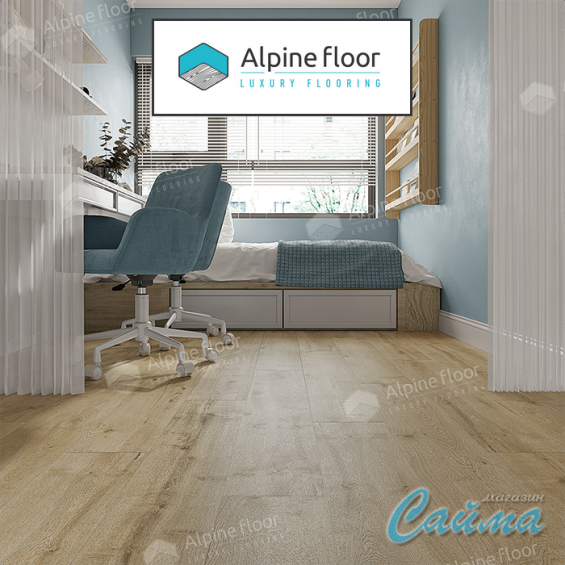 Ламинат Alpine Floor Aqua Life Дуб Амьен LF103-12