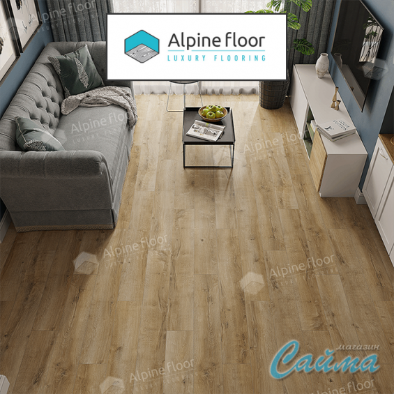 Ламинат Alpine Floor Aqua Life Дуб Бирмингем LF103-13