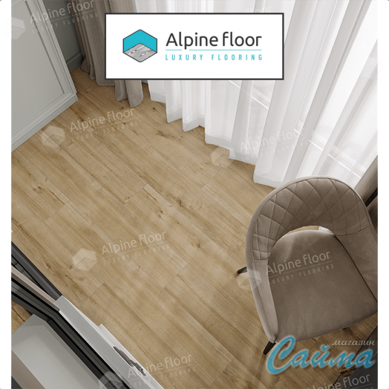 Ламинат Alpine Floor Aqua Life Дуб Кольмар LF103-15