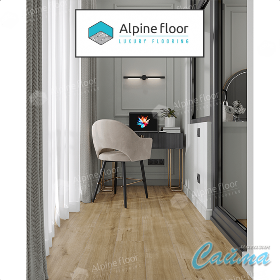 Ламинат Alpine Floor Aqua Life Дуб Кольмар LF103-15