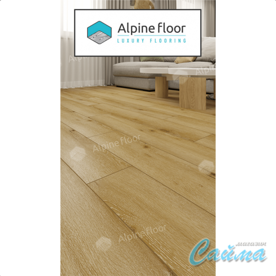 Ламинат Alpine Floor Aura Дуб Ливорно LF100-06