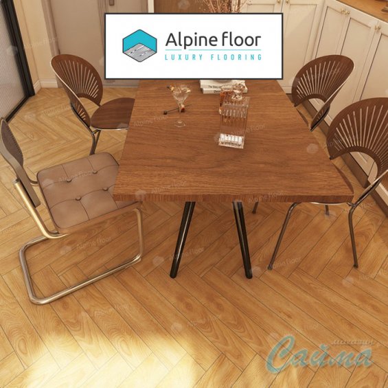 Ламинат Alpine Floor Herringbone 12 Дуб Пьемонт LF105-06