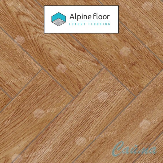 Ламинат Alpine Floor Herringbone 12 Дуб Умбрия LF105-11