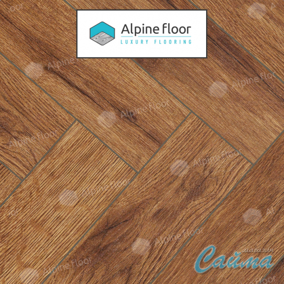 Ламинат Alpine Floor Herringbone 10 Дуб Калабрия LF107-09