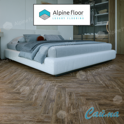 Ламинат Alpine Floor Herringbone Дуб Бордо LF102-10