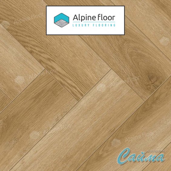 Ламинат Alpine Floor Herringbone Дуб Эльзас LF102-2