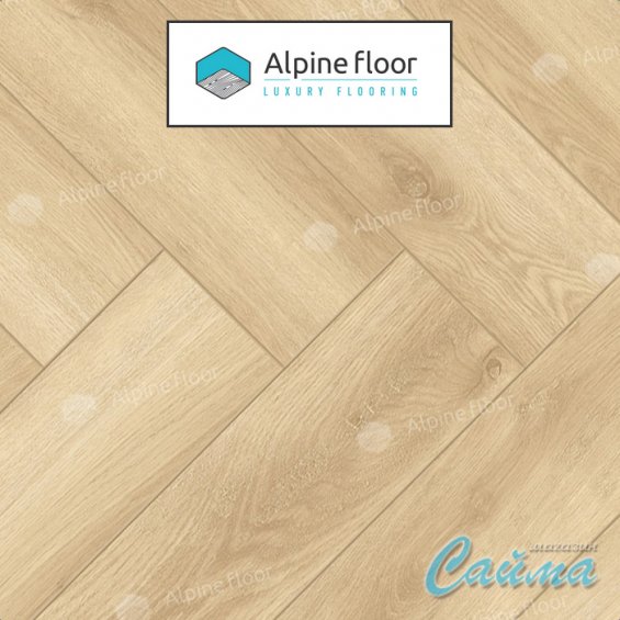 Ламинат Alpine Floor Herringbone Дуб Шампань LF102-5