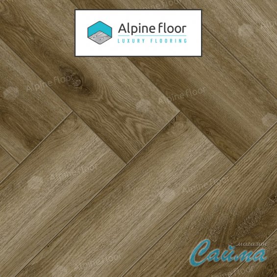 Ламинат Alpine Floor Herringbone Дуб Марсель LF102-9