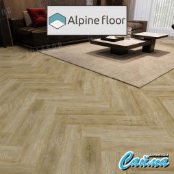 Клеевая Кварц-Виниловая LVT Плитка Alpinfloor Art Parquet LVT  Eccellent