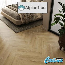 Клеевая Кварц-Виниловая LVT Плитка Alpinfloor Art Parquet LVT  Famoso