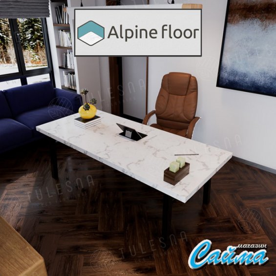 Клеевая Кварц-Виниловая LVT Плитка Alpinfloor Art Parquet LVT  Allegro