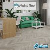 Клеевая Кварц-Виниловая LVT Плитка Alpinfloor Chevron Alpine LVT  Дуб Фантазия Chevron - Фото №1