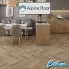 Клеевая Кварц-Виниловая LVT Плитка Alpinfloor Chevron Alpine LVT  Дуб Синистра Chevron - Фото №1