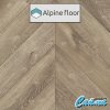 Клеевая Кварц-Виниловая LVT Плитка Alpinfloor Chevron Alpine LVT  Дуб Натуральный Отбеленный Chevron - Фото №2