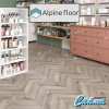 Клеевая Кварц-Виниловая LVT Плитка Alpinfloor Chevron Alpine LVT  Дуб Исида Chevron - Фото №5