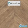 Клеевая Кварц-Виниловая LVT Плитка Alpinfloor Chevron Alpine LVT  Гевуина Chevron - Фото №2