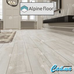 Замковая Каменно-Полимерная SPC Плитка Alpinfloor Classic Клеевая Кварц-Виниловая LVT Плитка Alpinfloor Classic Акация CLICK ЕСО-107-8-MC