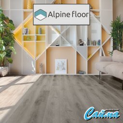 Клеевая Кварц-Виниловая LVT Плитка Alpinfloor Grand Sequoia LVT Клауд ЕСО-11-1502