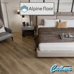 Замковая Каменно-Полимерная SPC Плитка Alpinfloor Grand Sequoia Light Клеевая Кварц-Виниловая LVT Плитка Alpinfloor Grand Sequoia Light ВАЙПУА ЕСО-11-1901-MC