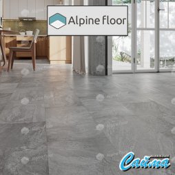 Клеевая Кварц-Виниловая LVT Плитка Alpinfloor Light Stone Хэмпшир ECO-15-11