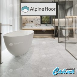 Клеевая Кварц-Виниловая LVT Плитка Alpinfloor Light Stone Чили ECO-15-5