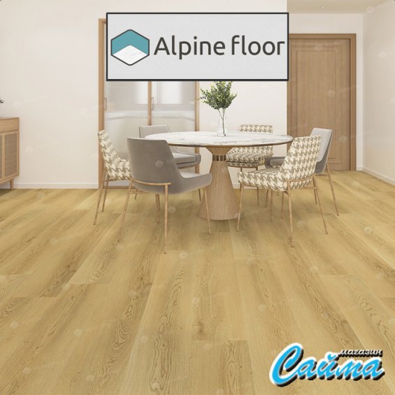 Замковая Каменно-Полимерная SPC Плитка Alpinfloor Ottimo UNICO 1004-4