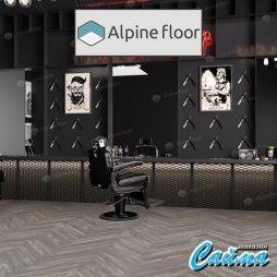 Клеевая Кварц-Виниловая LVT Плитка Alpinfloor Parquet LVT  Венге Грей ЕСО-16-8