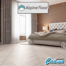 Клеевая Кварц-Виниловая LVT Плитка Alpinfloor Parquet LVT  Голубой Лес ЕСО-16-9