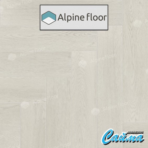 Клеевая Кварц-Виниловая LVT Плитка Alpinfloor Parquet LVT Зимний Лес ЕСО-16-6