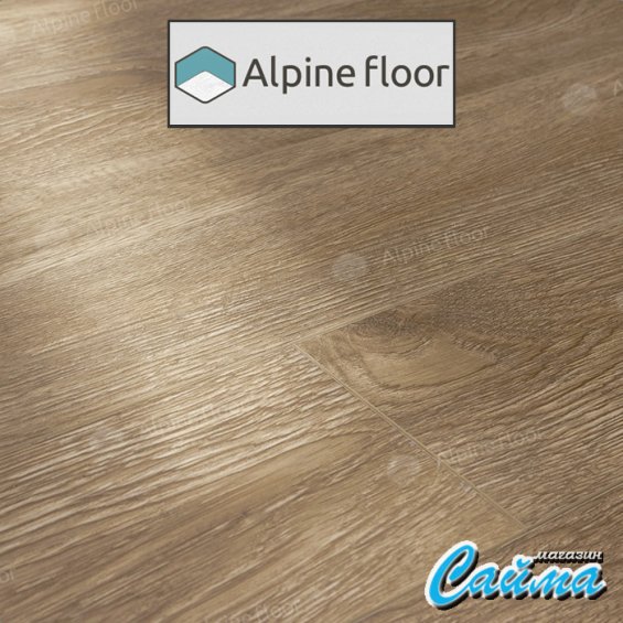 Замковая Каменно-Полимерная SPC Плитка Alpinfloor Parquet Light МАКАДАМИЯ ЕСО-13-10-MC