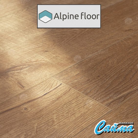 Замковая Каменно-Полимерная SPC Плитка Alpinfloor Parquet Light ДУБ ROYAL ЕСО-13-2-MC