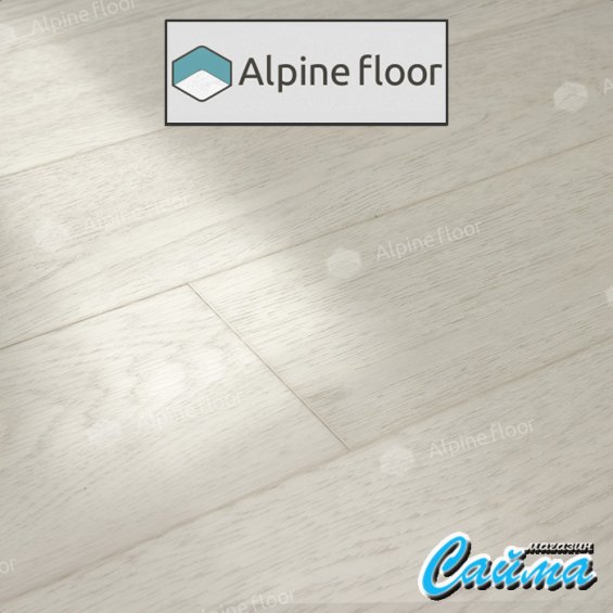 Замковая Каменно-Полимерная SPC Плитка Alpinfloor Parquet Light ЗИМНИЙ ЛЕС ЕСО-13-6-MC