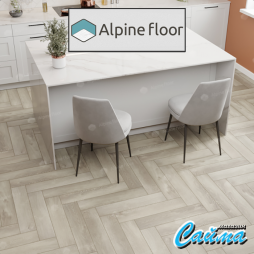 Замковая Каменно-Полимерная SPC Плитка Alpinfloor Parquet Premium Клеевая Кварц-Виниловая LVT Плитка Alpinfloor Parquet Premium Дуб Фантазия ECO-19-1-MC