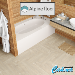 Замковая Каменно-Полимерная SPC Плитка Alpinfloor Parquet Premium Клеевая Кварц-Виниловая LVT Плитка Alpinfloor Parquet Premium Дуб Адара ECO-19-14-MC