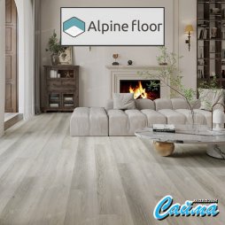 Замковая Каменно-Полимерная SPC Плитка Alpinfloor Premium XL Дуб Дия-ABA ECO-7-23-MC