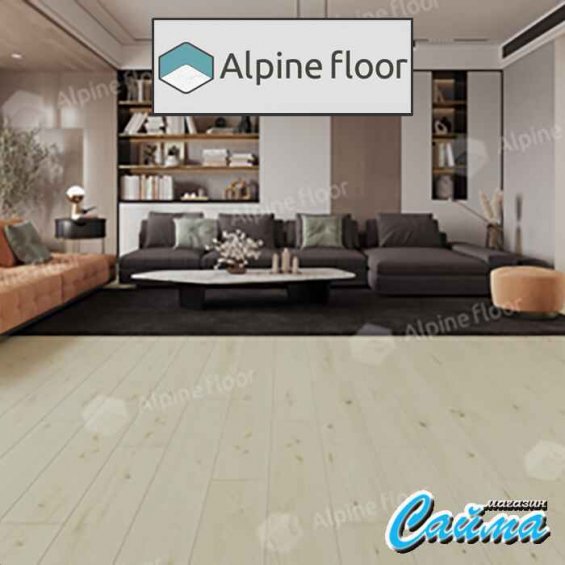 Замковая Каменно-Полимерная SPC Плитка Alpinfloor ProNature Neiva 62540
