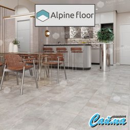 Замковая Каменно-Полимерная SPC Плитка Alpinfloor Stone Mineral Core Клеевая Кварц-Виниловая LVT Плитка Alpinfloor Stone Mineral Core Ваймеа (без подложки) ECO-4-15-MC